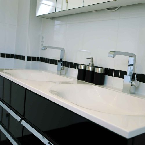 Apartment Schlosspark Badezimmer