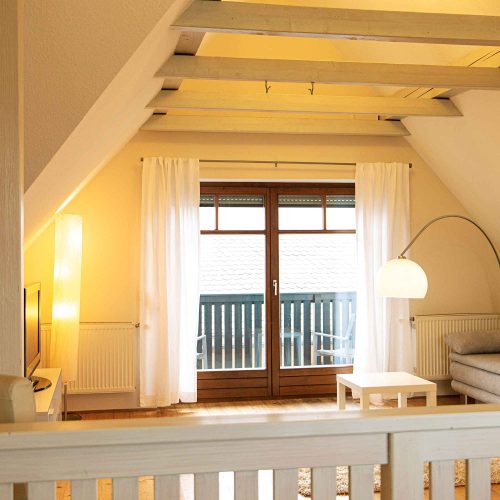 Apartment Schlosspark Wohnbereich