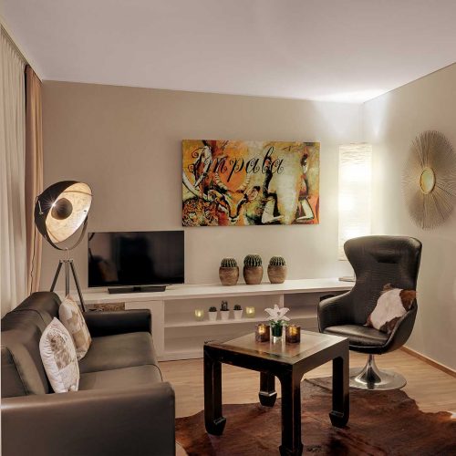 Amedia Luxury Suites Wohnbereich