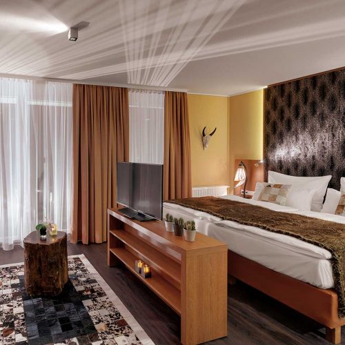 Amedia Luxury Suites Schlafzimmer
