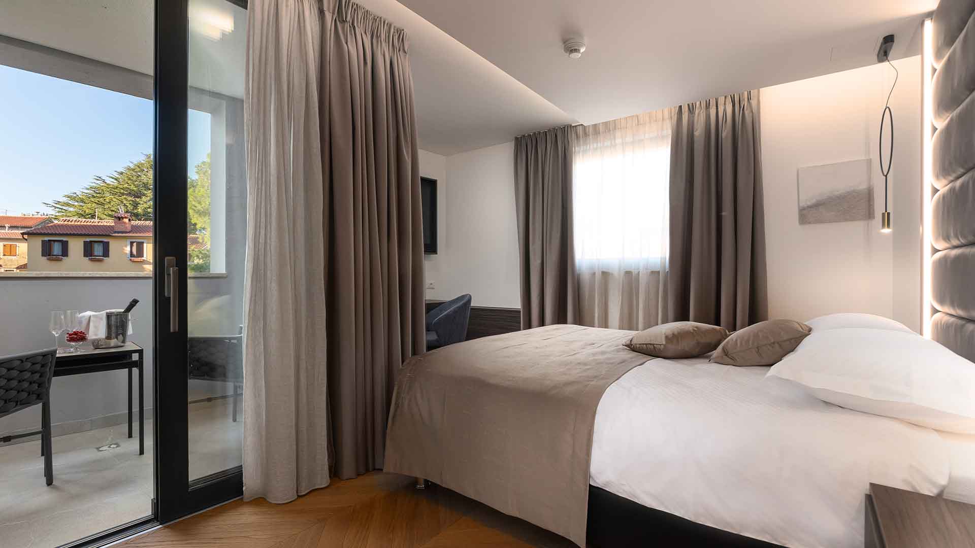 Hotel Cittar Schlafzimmer