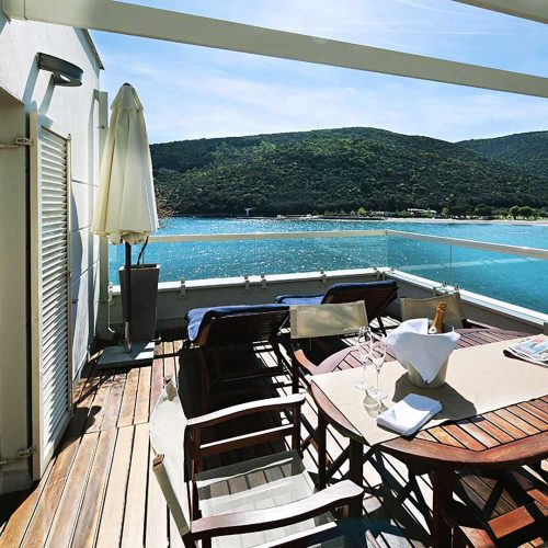 Hotel Adoral Rabac Balkon